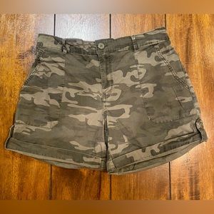 Social standard by sanctuary camouflage colored shorts